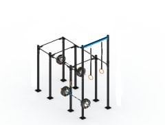 GYMHOLIX® 4 Rack 8 Bacak Orta Tip İstasyon (Rig) (GFWXC008)