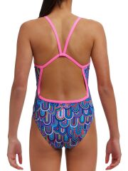 Funkita SS Spread My Wings Kız Çocuk Antrenman Mayo, İnce Askılı
