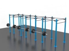 GYMHOLIX® 6 Rack 14 Bacak Orta Tip İstasyon (Rig) (GFWXC014)