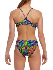 Funkita Spin The Bottle Bikini Takımı, Alt, Üst Takım Kız Çocuk Bikini