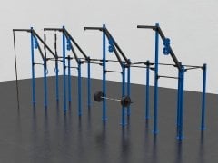 GYMHOLIX® 8 Rack 16 Bacak Orta Tip İstasyon (Rig) (GFWXC016)