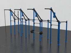 GYMHOLIX® 8 Rack 16 Bacak Orta Tip İstasyon (Rig) (FGXC016)
