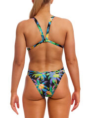 Funkita BF Paradise Please Kadın Antrenman Mayo, Kalın Askılı