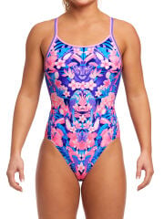 Funkita DB Jingle Jungle Kadın Antrenman Mayo, Elmas Sırt