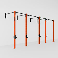 GYMHOLIX® 2 Rack 5 Bacak Duvar Tip İstasyon (Rig) (FGXW005)