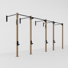 GYMHOLIX® 2 Rack 5 Bacak Duvar Tip İstasyon (Rig) (FGXW005)
