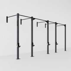 GYMHOLIX® 2 Rack 5 Bacak Duvar Tip İstasyon (Rig) (FGXW005)