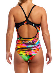 Funkita DB Sunset City Kadın Antrenman Mayo, Elmas Sırt