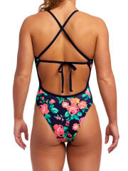 Funkita TMT Full Bloom Kadın Antrenman Mayo, Sırt Bağlamalı
