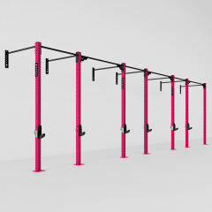 GYMHOLIX® 3 Rack 7 Bacak Duvar Tip İstasyon (Rig) (FGXW007)