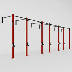 GYMHOLIX® 3 Rack 7 Bacak Duvar Tip İstasyon (Rig) (FGXW007)
