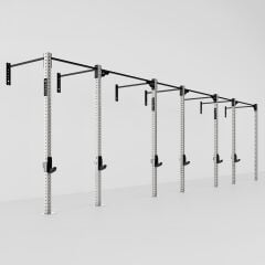 GYMHOLIX® 3 Rack 7 Bacak Duvar Tip İstasyon (Rig) (FGXW007)