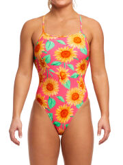 Funkita STP Cher Kadın Antrenman Mayo, Çift Çapraz Sırt