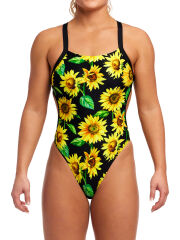 Funkita BF Sunny Kadın Antrenman Mayo, Kalın Askılı