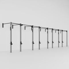 GYMHOLIX® 4 Rack 9 Bacak Duvar Tip İstasyon (Rig) (FGXW009)