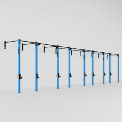 GYMHOLIX® 4 Rack 9 Bacak Duvar Tip İstasyon (Rig) (FGXW009)