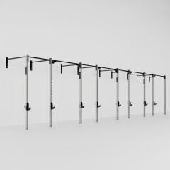 GYMHOLIX® 4 Rack 9 Bacak Duvar Tip İstasyon (Rig) (FGXW009)