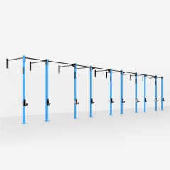 GYMHOLIX® 5 Rack 10 Bacak Duvar Tip İstasyon (Rig) (FGXW010)