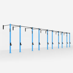 GYMHOLIX® 5 Rack 10 Bacak Duvar Tip İstasyon (Rig) (FGXW010)