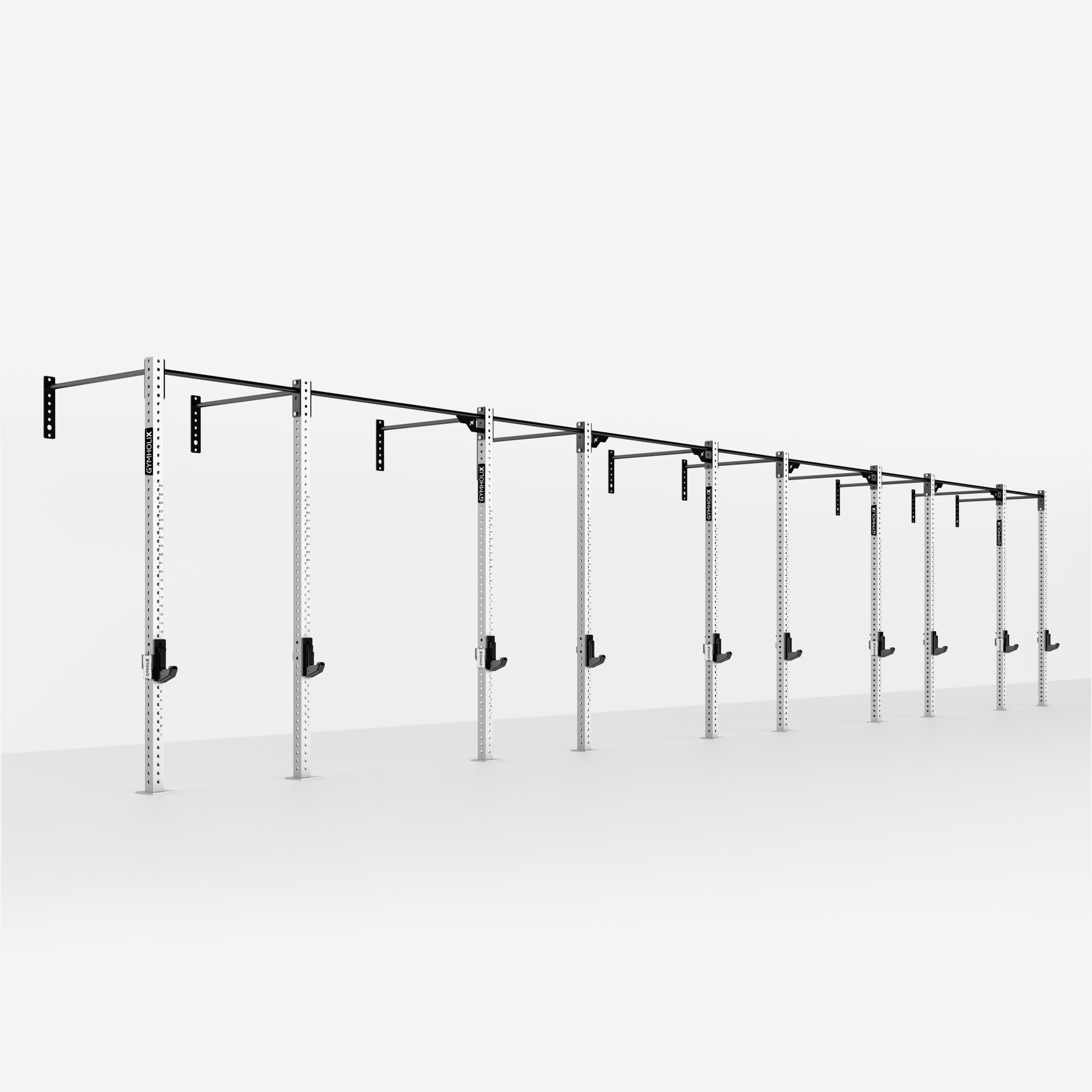GYMHOLIX® 5 Rack 10 Bacak Duvar Tip İstasyon (Rig) (FGXW010)