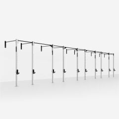 GYMHOLIX® 5 Rack 10 Bacak Duvar Tip İstasyon (Rig) (FGXW010)