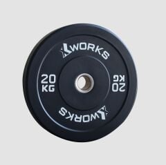 XWORKS Siyah Antrenman Bumper Plaka (Çift) (XW121000)