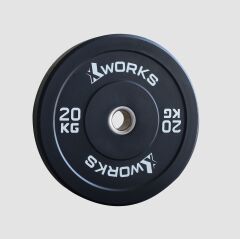 XWORKS Siyah Antrenman Bumper Plaka (Çift) (XW121000)