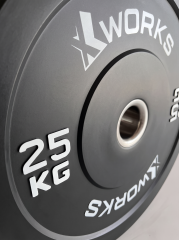 XWORKS Siyah Antrenman Bumper Plaka (Çift) (XW121000)