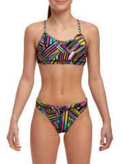 Funkita Strip Straps Bikini Takımı, Alt, Üst Takım Kız Çocuk Bikini