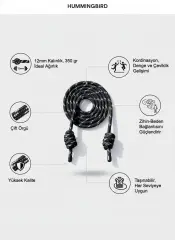 HUMMINGBIRD Flow Rope 17MM Siyah