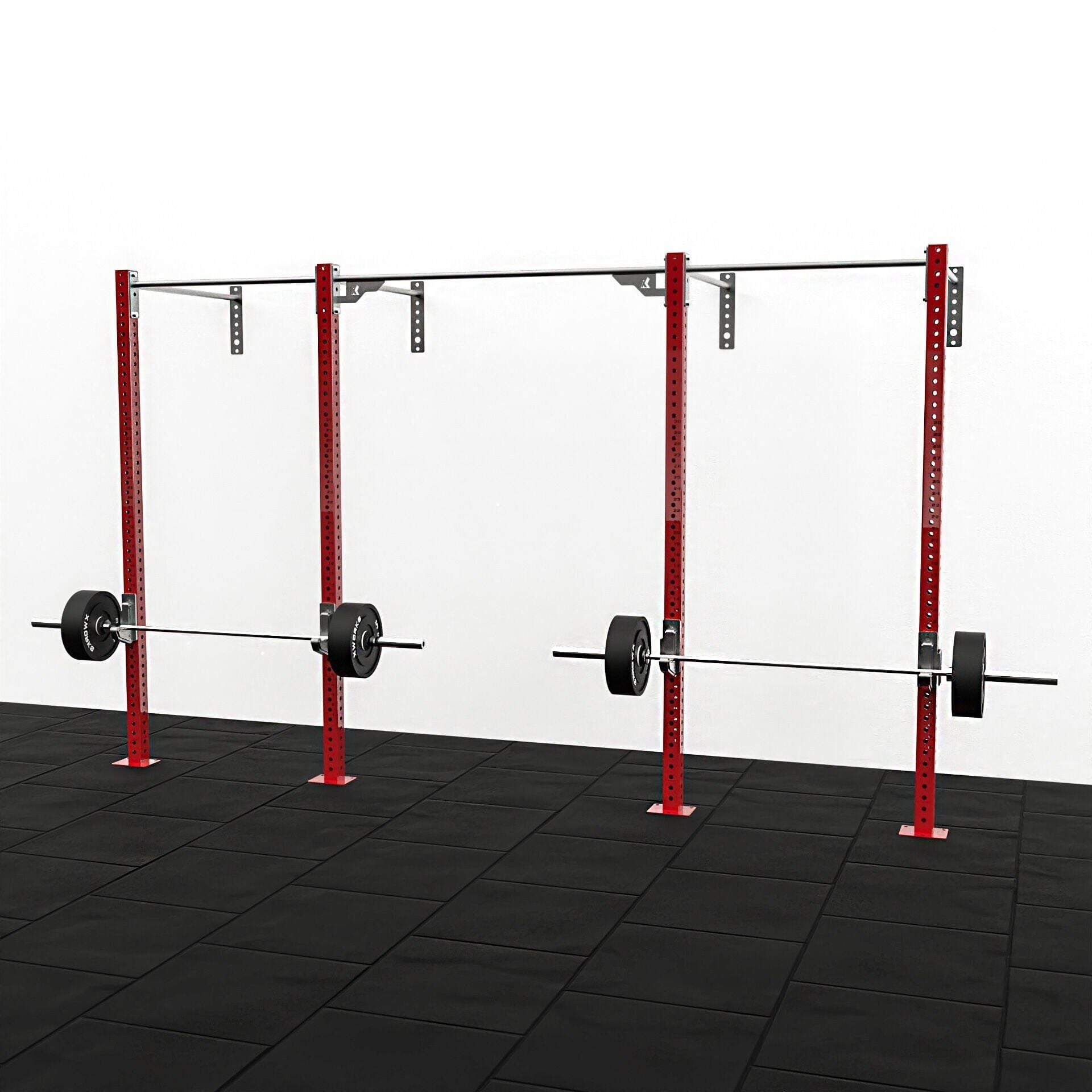 XWORKS 4 Bacak 2 İstasyon Duvar Tip Rig Sistemi (FWXW004) SARI (RAL1012)