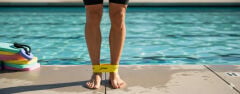 Finis Pulling Ankle Strap, Ayak Bileği Lastiği Sarı
