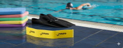 Finis Pulling Ankle Strap, Ayak Bileği Lastiği Sarı