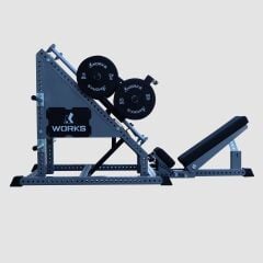 XWORKS Seated Leg Press – 45 Derece (FWX0017) SARI (RAL1012)