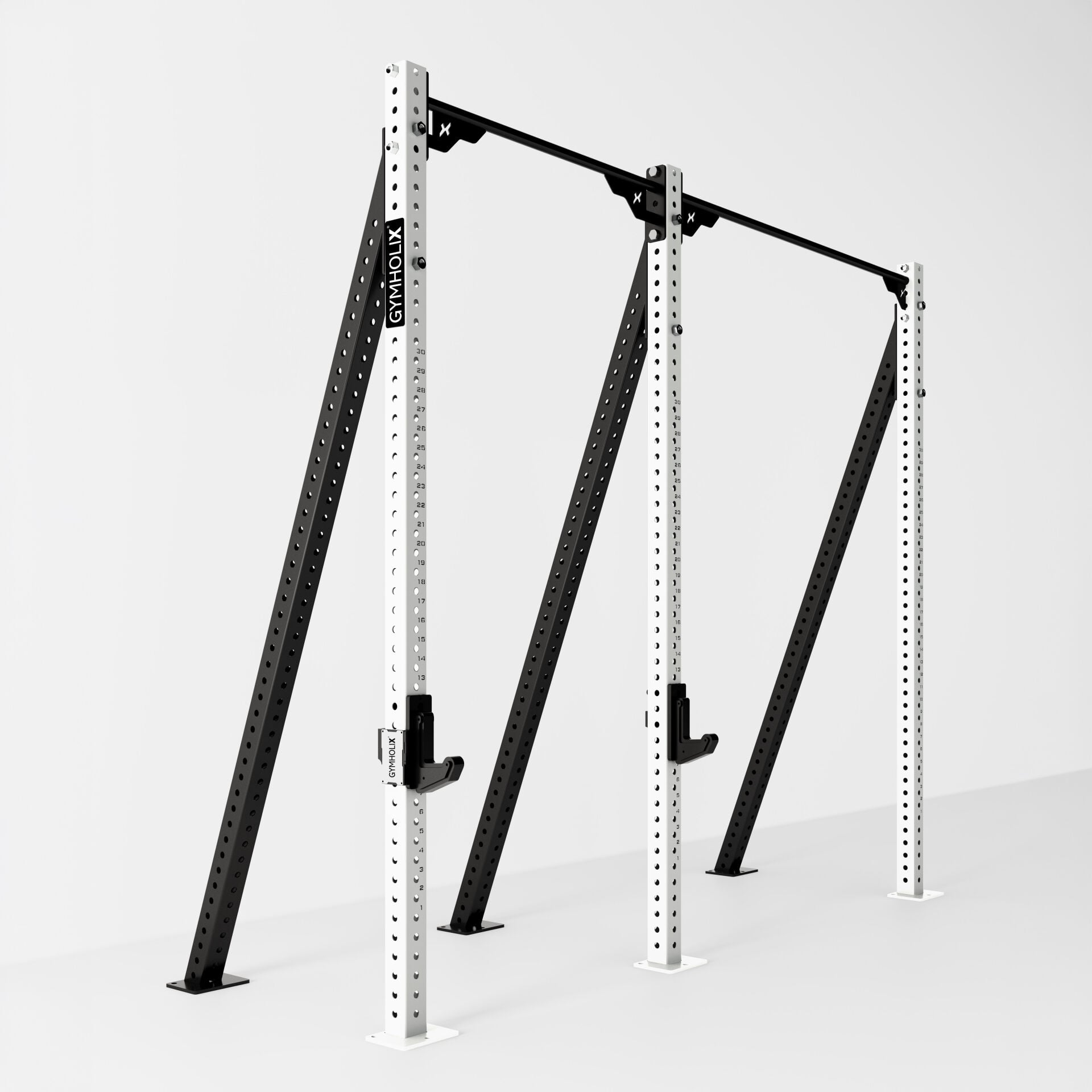 GYMHOLIX® 1 Rack 3 Bacak V Tip İstasyon (Rig) (FGXN003)