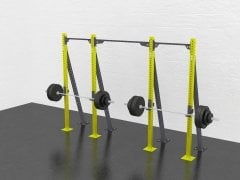 GYMHOLIX® 2 Rack 4 Bacak V Tip İstasyon (Rig) (GFWXN004)