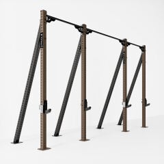 GYMHOLIX® 2 Rack 4 Bacak V Tip İstasyon (Rig) (FGXN004)