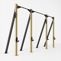 GYMHOLIX® 2 Rack 4 Bacak V Tip İstasyon (Rig) (FGXN004)