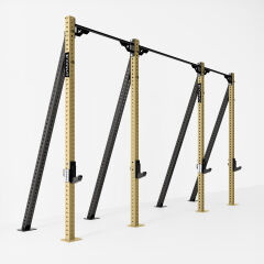 GYMHOLIX® 2 Rack 4 Bacak V Tip İstasyon (Rig) (FGXN004)