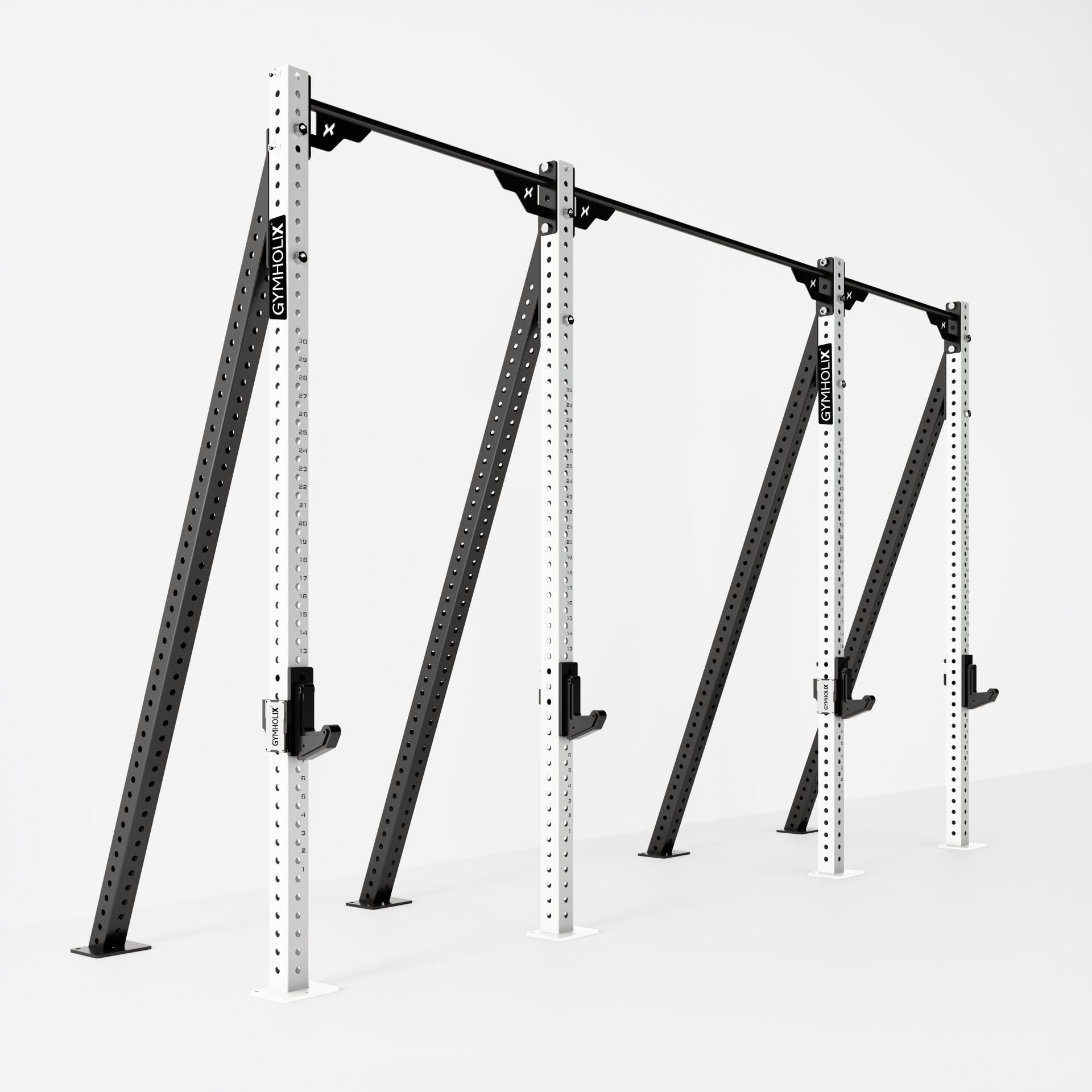 GYMHOLIX® 2 Rack 4 Bacak V Tip İstasyon (Rig) (FGXN004)