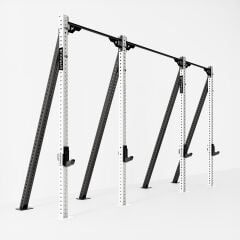 GYMHOLIX® 2 Rack 4 Bacak V Tip İstasyon (Rig) (FGXN004)
