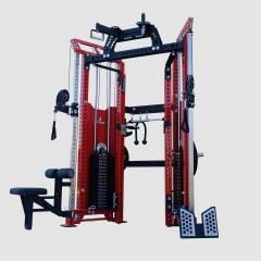 XWORKS Multi Rack Dual Adjustable Cable (Squat Bench) – MultiDAP (PLX0217) ASKERİ BEJ (RAL1001)