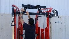XWORKS Multi Rack Dual Adjustable Cable (Squat Bench) – MultiDAP (PLX0217) ASKERİ BEJ (RAL1001)