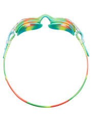 TYR Swimple Tie-Dye Yeşil/Turuncu Çocuk Yüzücü Gözlüğü, Çocuk Antrenman Gözlük
