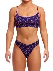 Funkita Serial Texter Bikini Takımı, Alt, Üst Takım Kadın Bikini
