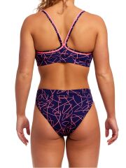 Funkita Serial Texter Bikini Takımı, Alt, Üst Takım Kadın Bikini