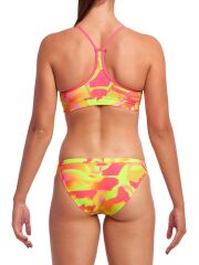Funkita Pinged Pink Bikini Takımı, Alt, Üst Takım Kadın Bikini