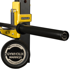 Gymholix Warrior Siyah Olimpik CrossFit Halter (20kg - 220cm)