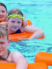 Swimsecure Turuncu Yüzme Şamandırası - Tow Woggle