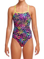 Funkita SS Palm Puppy Kadın Antrenman Mayo